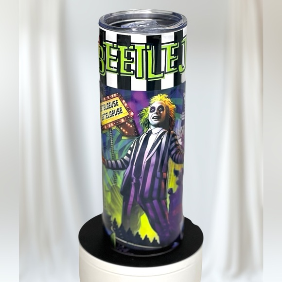 Other - *NEW* Beetlejuice -‎ 20 oz Stainless Steel Tumbler